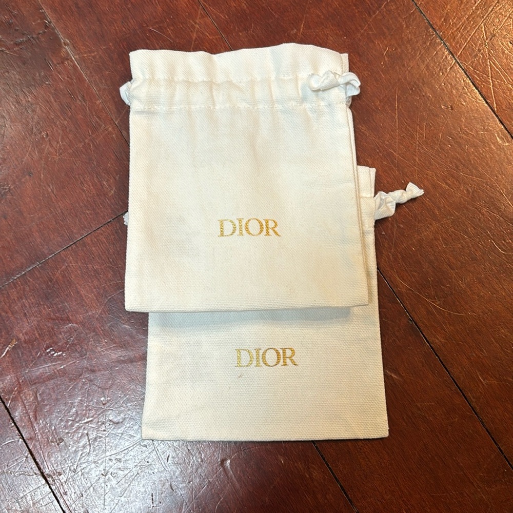 Dior cotton bags